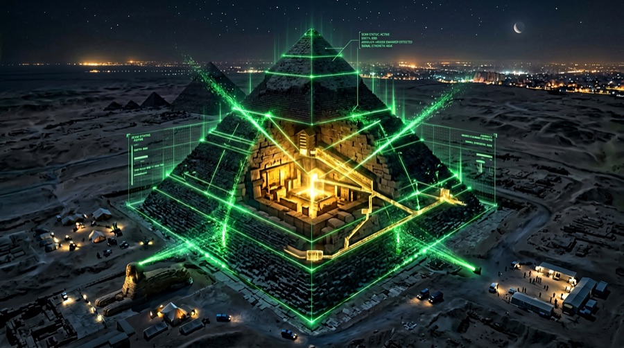 חדר בריחה מדעי — סוד הפירמידה