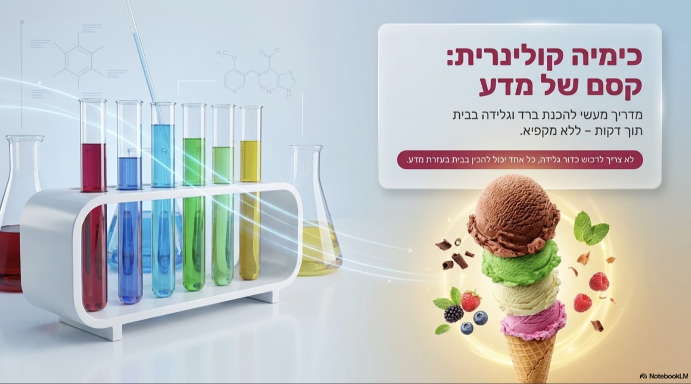 מצגת הכנת גלידה וברד