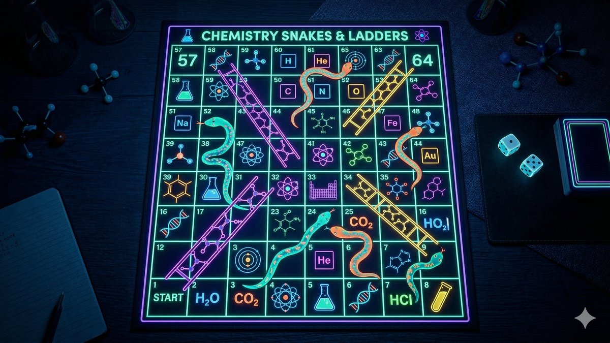 סולמות ונחשים כימיה